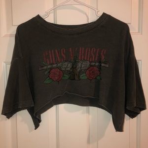 Guns N’ Roses underboob shirt